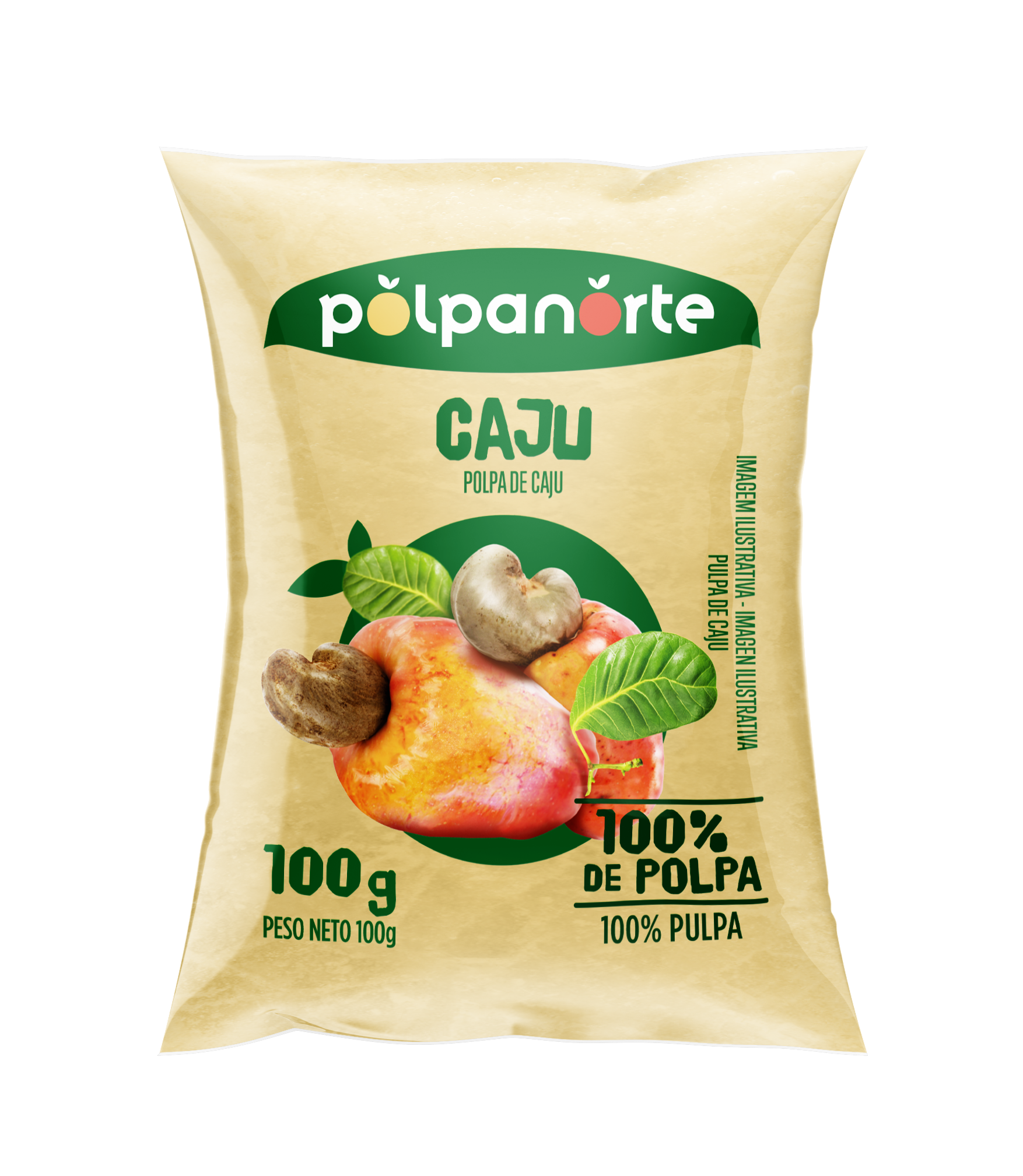 Cashew-pakastehedelmäsose