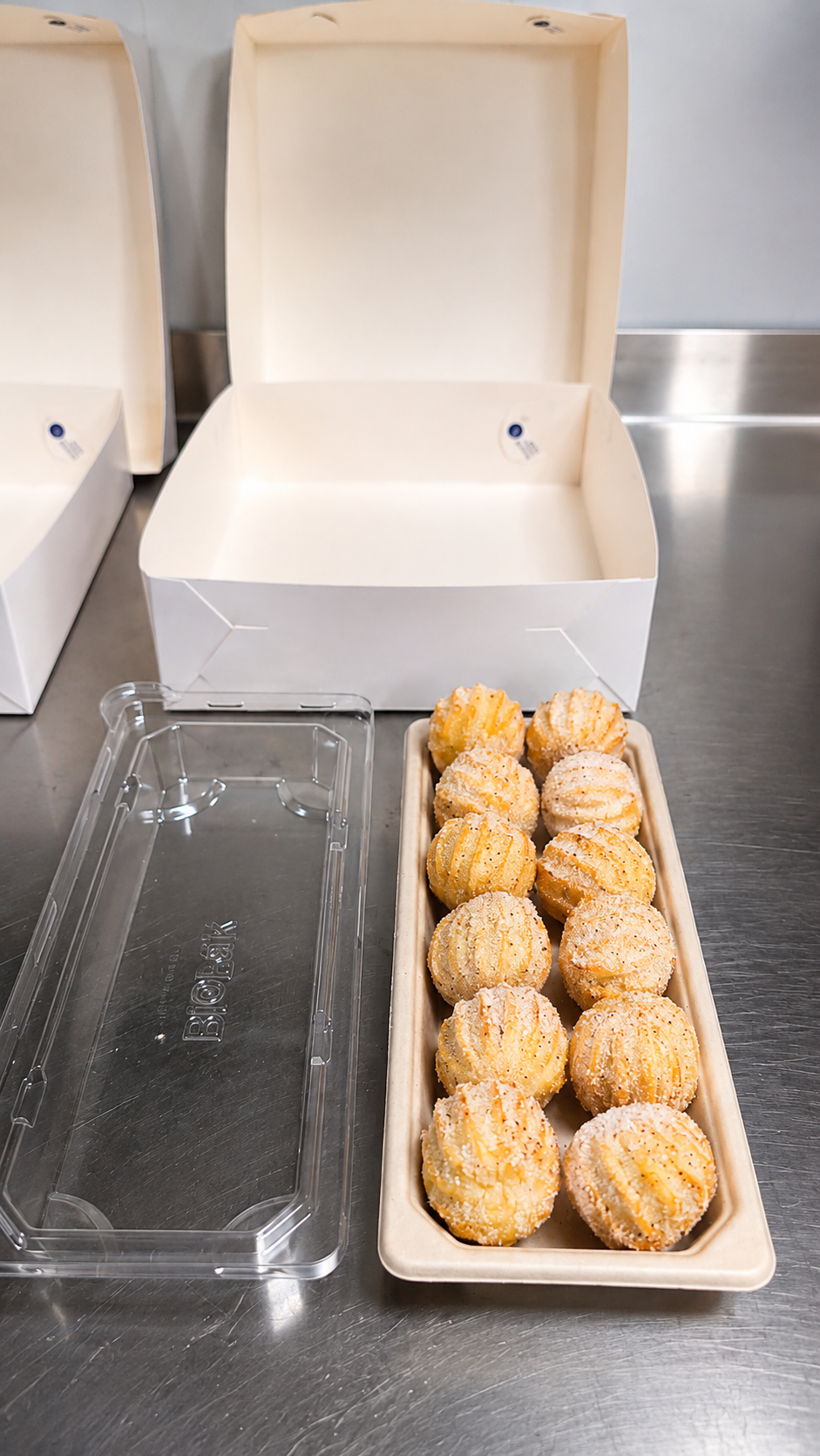 Minichurros 1kg - Esipaistetut mini-churrot kinuskitahnalla