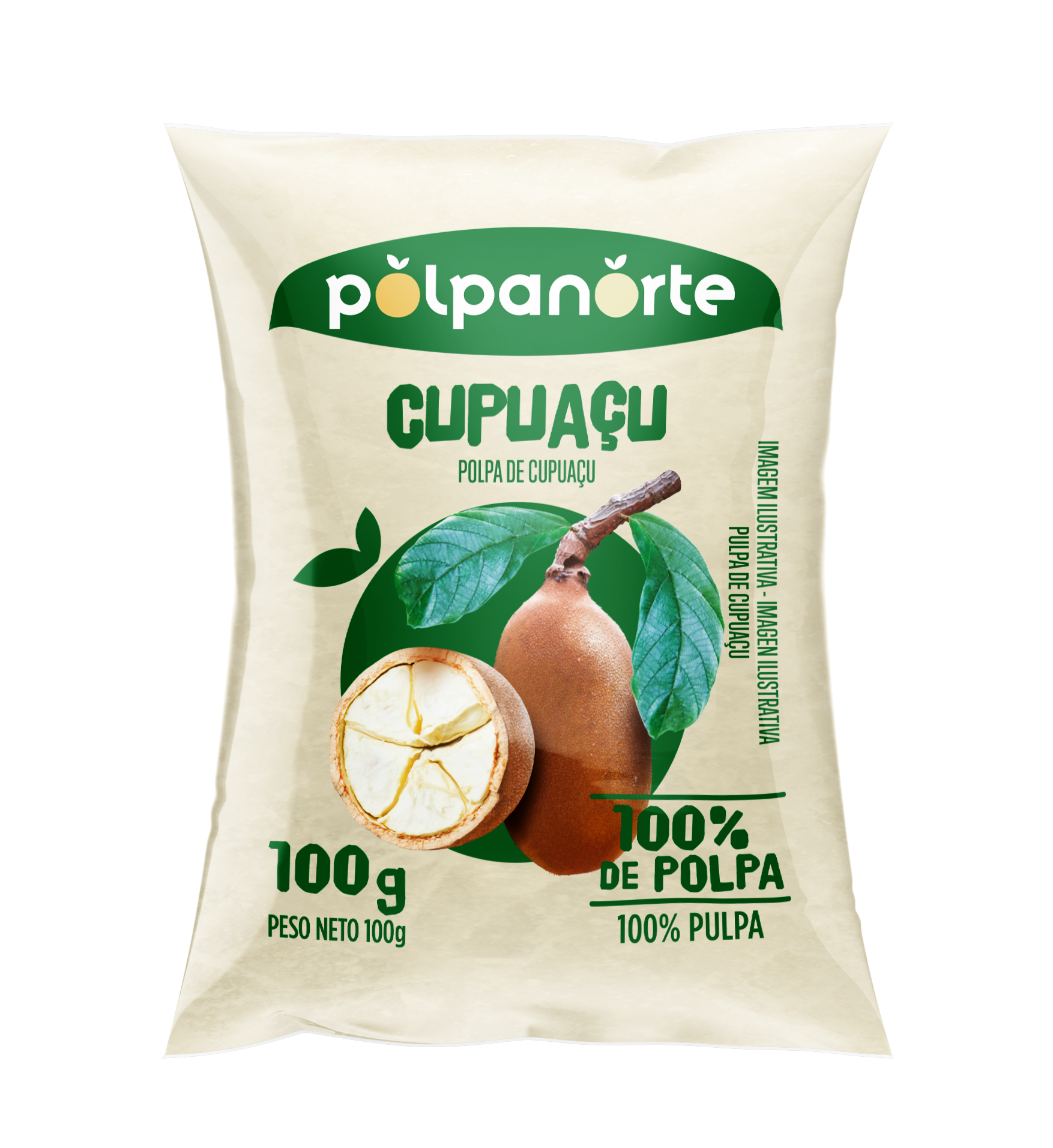 Cupuaçu-pakastehedelmäsose