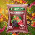 Punaiset hedelmät -pakastehedelmäsose