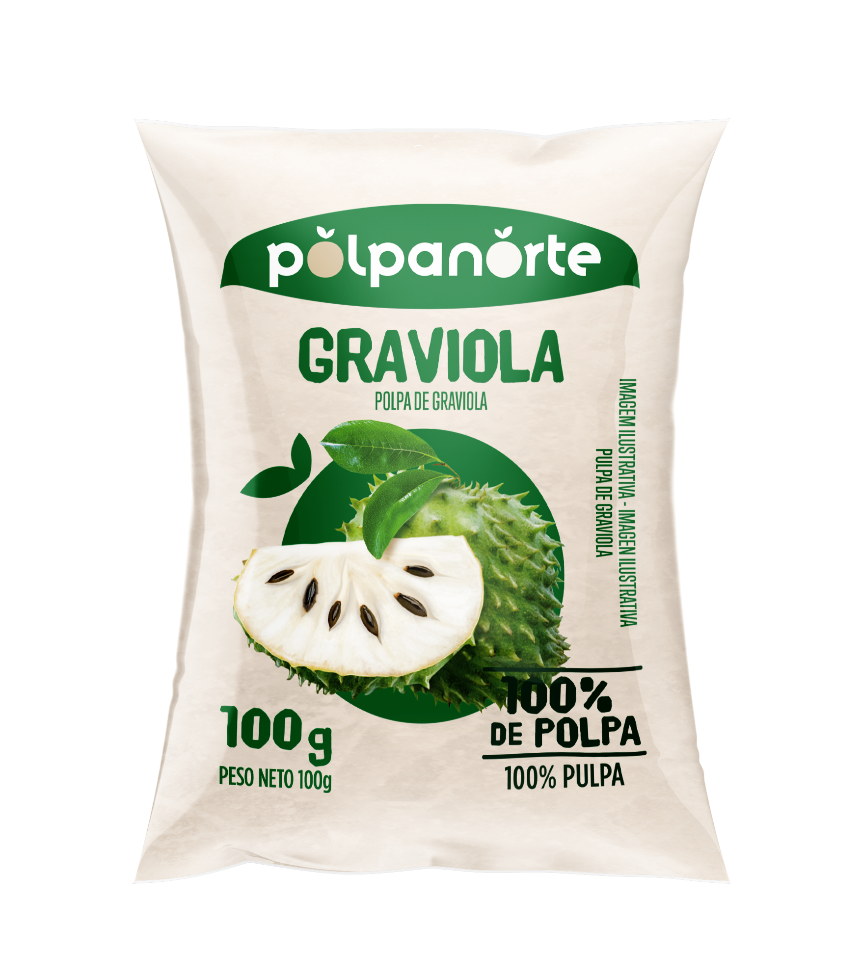 Graviola-pakastehedelmäsose