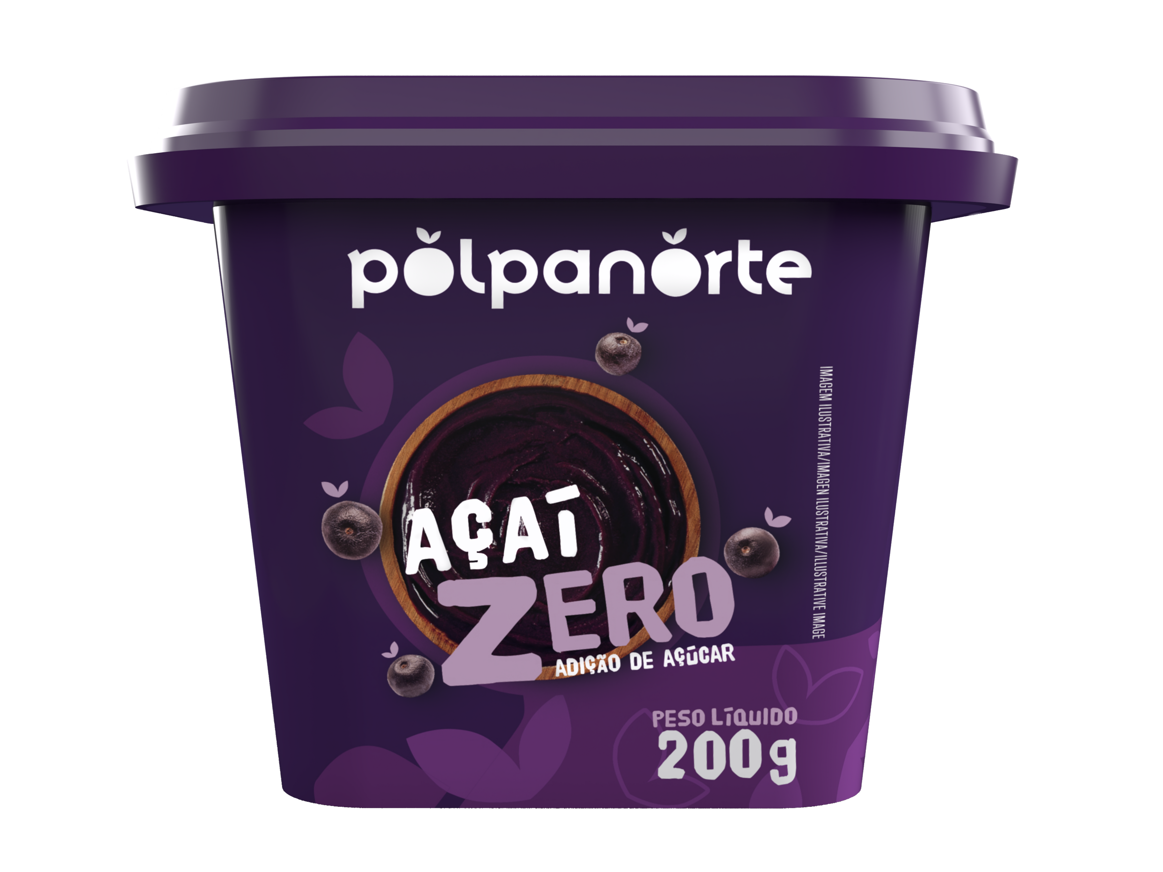Açaí-sorbetti guaranalla, Zero (ei lisättyä sokeria)