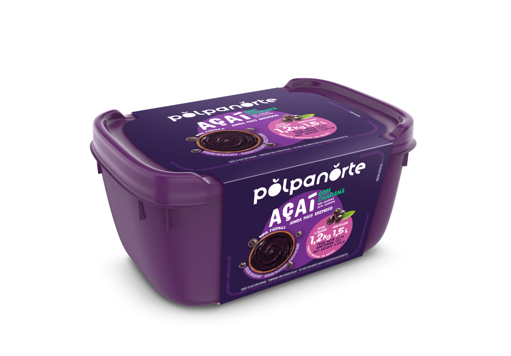Açaí-sorbetti guaranalla, perinteinen maku