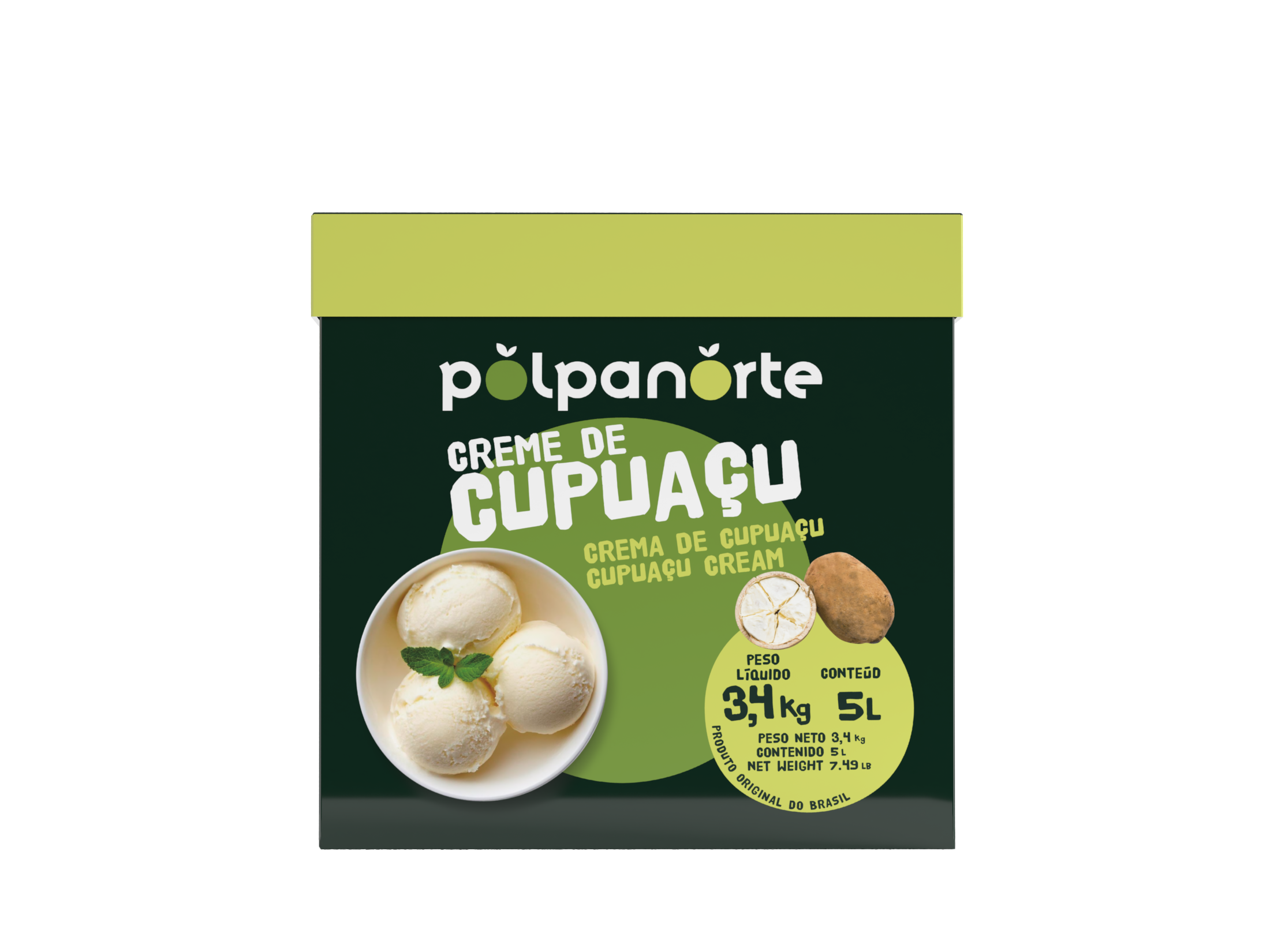 Cupuaçu-jäätelö