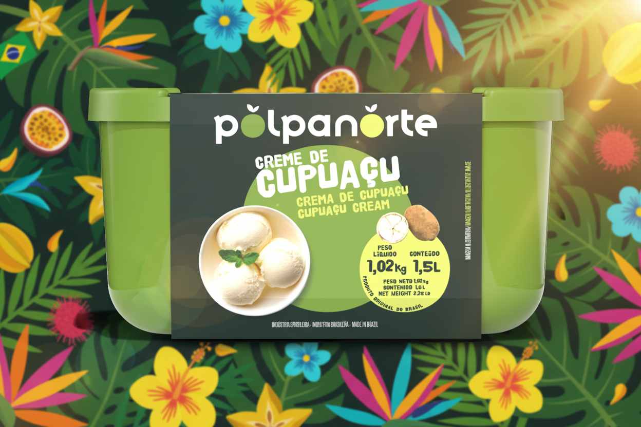 Cupuaçu-jäätelö